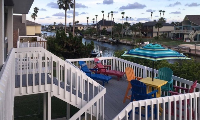 Rockport Casa | Bring Your Boat! Waterfront House in Bahia Bay with Dock, Fishing, Kayaking