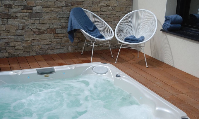 Treveneuc Villa | Brittany Port Goret: casa junto al mar 4 * 500m mar / GR34, jaccuzi