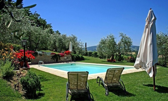 San Gimignano City Centre Cabaña | BRUNELLO - Acogedora casa de campo situada en una posición tranquila y panorámica en la Toscana