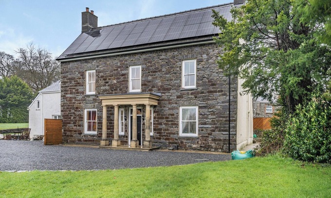 Felinfach Cabaña | Brynog Mansion Apartment