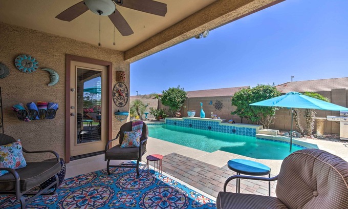 Sundance Cove Casa | Buckeye House w / Sun Porch, piscina y putting green!