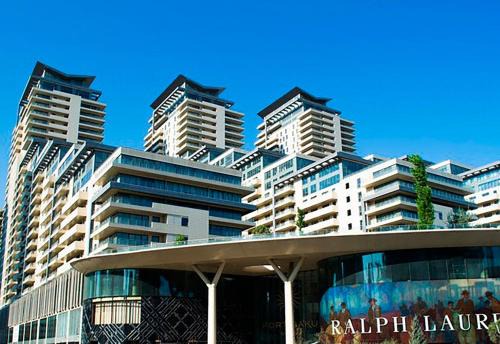 Baku Apartamento | Building Ferrari İn Front Port Baku