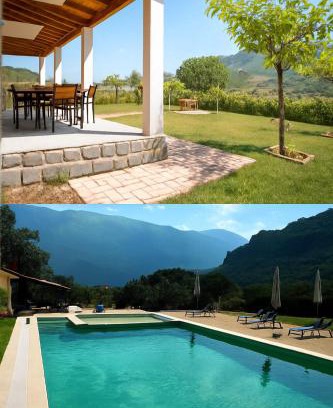 Albania Villa | Bujtina Lumo Entire Lodge swimming pool