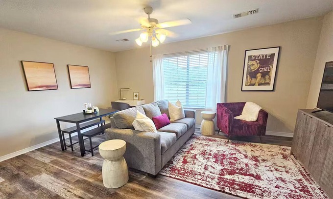 Starkville Casa | Bulldawg Bay – 2BR/2BA Near MSU, New remodeled