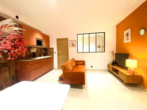 Faubourg Apartamento | Bulle ocre, renové & climatisé dans le centre
