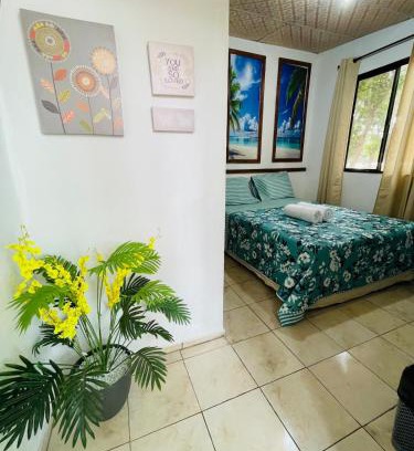 El Sunzal Apartamento | Bungalow 16 Wifi TV AC Sunzal Beach SURF