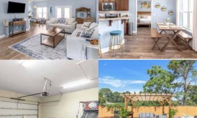 Navarre Casa | Bungalow; 4/2 spacious home + fire pit/game room