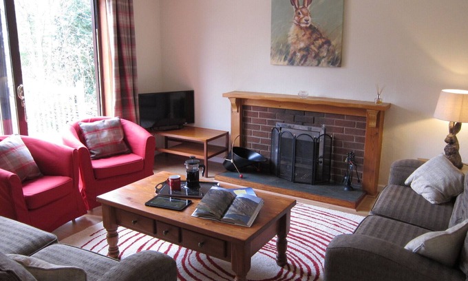 Kippen Casa | Bungalow en el borde de los Trossachs