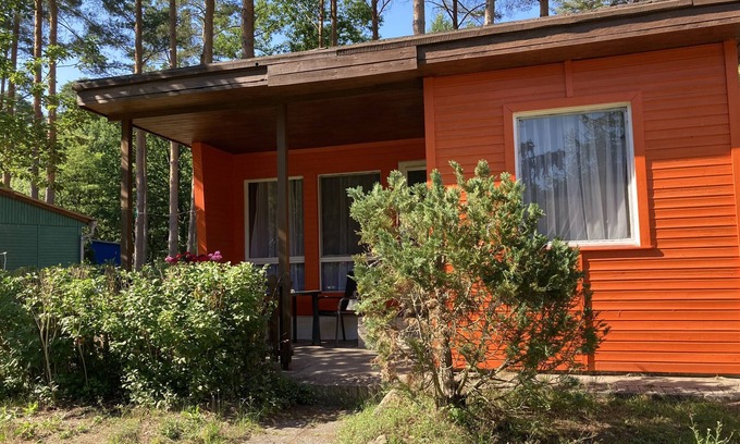 Rheinsberg Casa | Bungalow 'B 5' con terraza privada y Wi-Fi