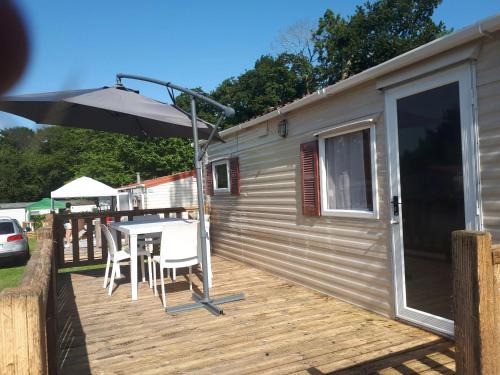 Clohars-Carnoet Casa | Bungalow charmant à Clohars-Carnoët - 38 m² avec piscine