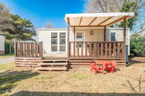 Narbonne-Plage Casa | Bungalow confortable à Narbonne avec terrasse et parking inclus