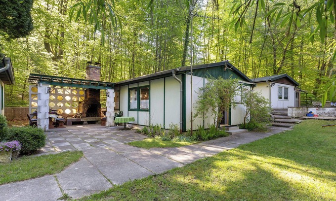 Boitzenburg Casa | Bungalow 'Ferienbungalow 1 In Boitzenburg' con terraza compartida