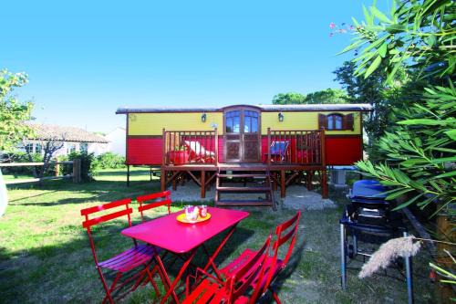 Saintes-Maries-de-la-Mer Casa | Bungalow confortable à Saintes-Maries-de-la-Mer avec piscine