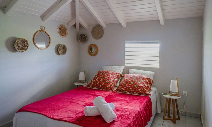Sainte-Anne Cabaña | BUNGALOW PASIÓN POR 8 PERSONAS