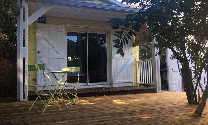 Les Avirons Casa | Bungalow con piscina compartida en Les Avirons