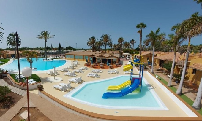 Maspalomas Apartamento | Bungalows Parque Bali con AIRE ACONDICIONADO