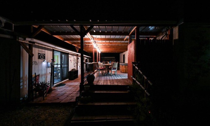 Sierra Vista Southeast Casa | Litera en The Bunkhouse en The Greenhouse Trolley Hobby Farm