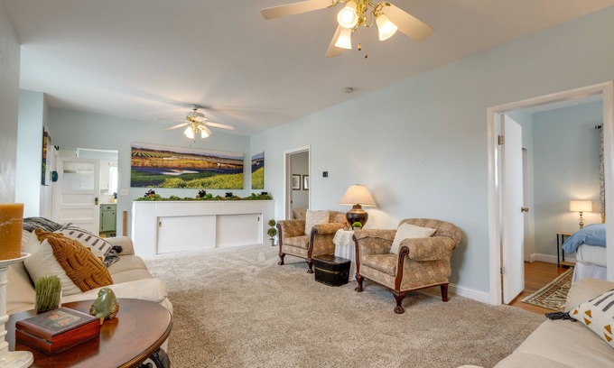 Burley Casa | Burley Home w/ Playground - 1 Mi to Golf Course!