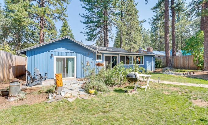 Burney Cabaña | Burney Cottage w/ Game Room: Walk to Town!