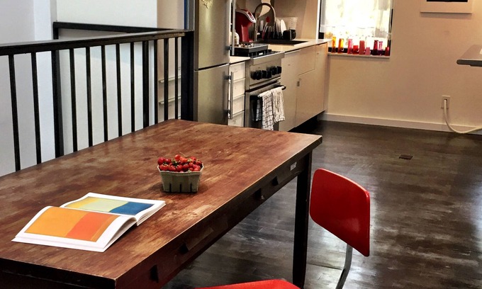 Bushwick Apartamento | DISEÑO + COCINA + COLOR + MODERNO + LUZ ... ¡CREA AQUÍ!