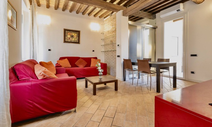 Ravenna Casa | Byzantine Palace, Ravenna Center: 2-story house with private inner courtyard