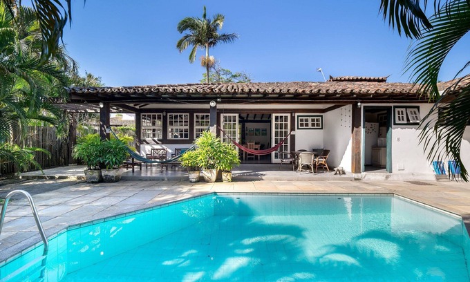 Porto Belo Casa | BZ39 Casa con piscina privada a 150 m de la playa