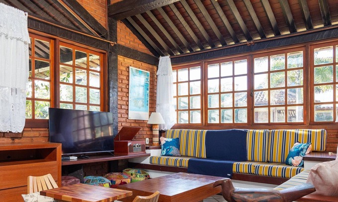 Porto Belo Casa | Bz46 ¡A 150 m de la playa! ¡Casa con jacuzzi y 5 suites!