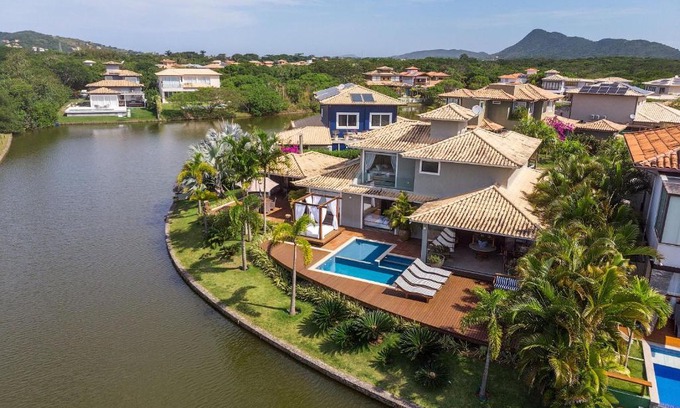 Praia Rasa Casa | Bz58 Linda casa c/Piscina privativa e vista lago