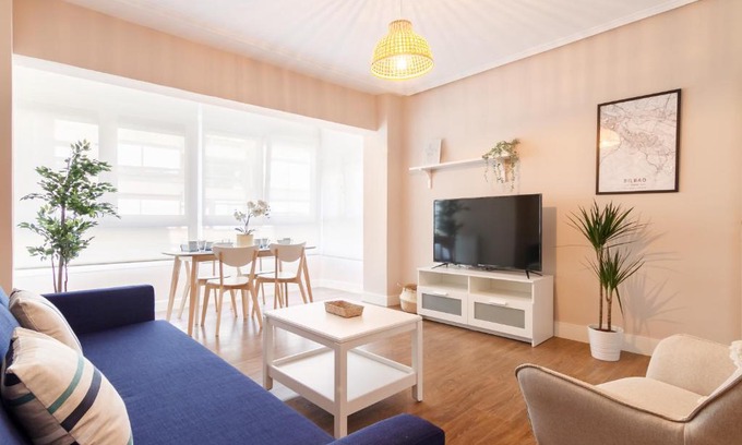 Algorta Apartamento | Cómodo y Luminoso a 5 min de la Playa
