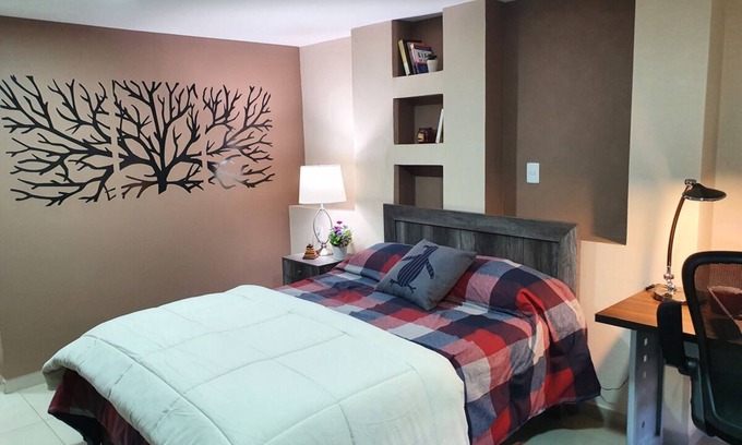 Ciudad López Mateos Apartamento | C3- EXECUTIVE SUITES at ITESM CEM Furnished Equipped Kitchen Parking Terrace