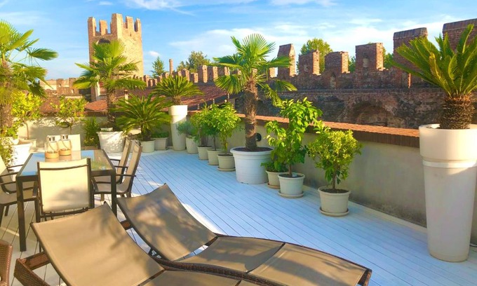 Montagnana Apartamento | CA' DEL SOLE - Attico Panoramico in Centro Storico