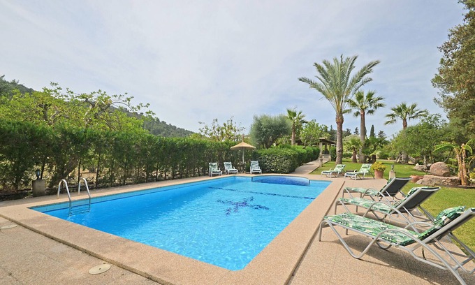 Campanet Cabaña | Ca na rossa - preciosa casa con piscina privada y espectaculares vistas.