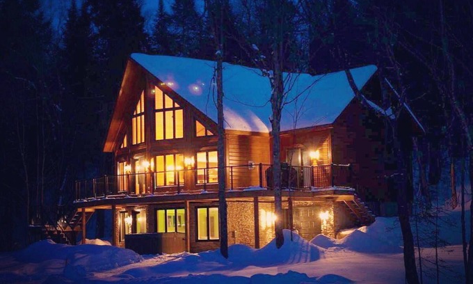 Sainte-Marguerite-du-Lac-Masson Chalet De Esquí | Chalets Mistral - Lac Walfred