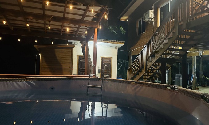 Colon Cabina | ¡Cabaña a 1 minuto de la playa! ¡Ideal para tus vacaciones!