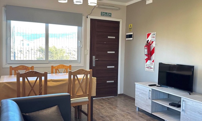 El Calafate Cabaña | Cabaña acogedora para 3 personas, con excelente vista al Cerro Calafate
