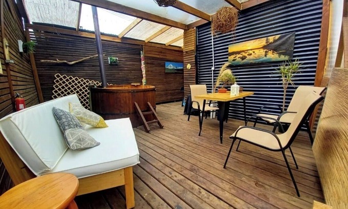 Puerto Montt Apartamento | Cabaña Cerca del Centro con Tinaja