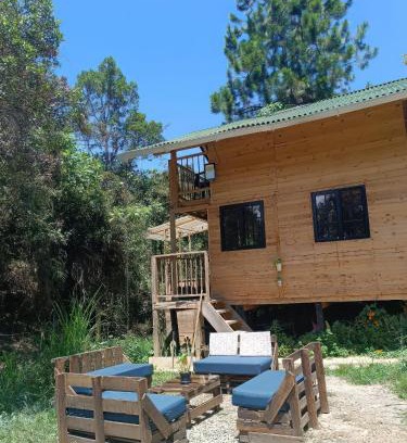 Guarne Apartamento | Cabaña con Jacuzzi privado/BBQ y Chimenea ecológica