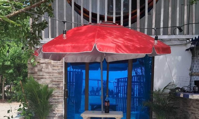 La Boquilla Cabina | cabaña en la playa frente al mar en cartagena