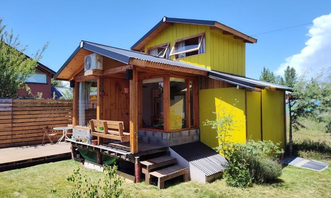 Junín de los Andes Casa | Cabaña Jardín del Río