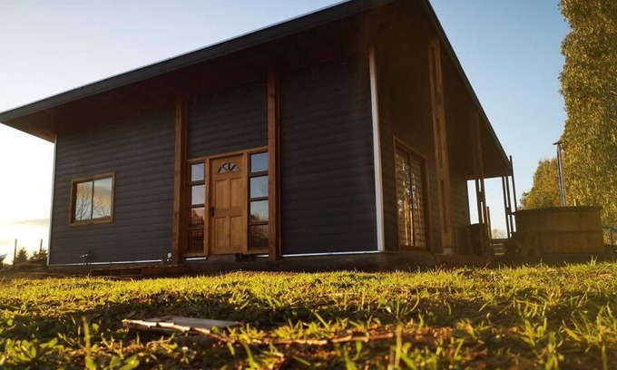 Osorno Casa | Cabaña Relmu Osorno con tinaja