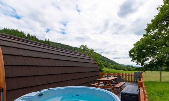 Dinas Mawddwy Chalet De Esquí | Caban Clyd in Machynlleth