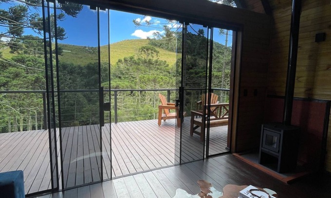Bom Jardim da Serra Chalet De Esquí | Cabana Aroma Da Serra Cabana Aconchegante na Serra do Rio do Rastro