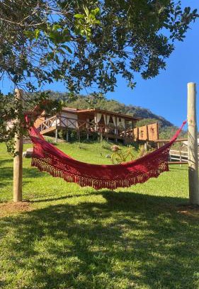 Alfredo Wagner Chalet De Esquí | Cabana Dois Amores. Destino romântico.