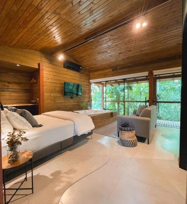 Pomerode Chalet De Esquí | Cabana equipada em meio à natureza em Pomerode