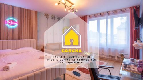 Flace Apartamento | Cabana & Miami 70's - Proche Parking et Épicerie