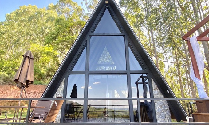 Baependi Cabina | Cabana Raízes: A-frame com Vista Para as Montanhas