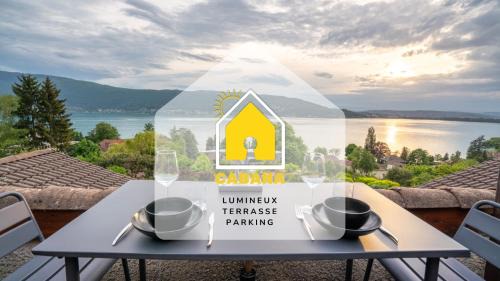 Veyrier-du-Lac Apartamento | CABANA & Sunset #2 - Terrasse, Parking & Lac