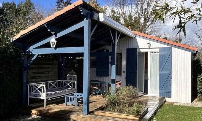Andernos-les-Bains Cabina | Cabane Edena, Terrasse Ombragée Jardin Vélos Wifi à 350m de la Plage du Mauret