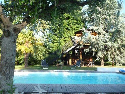 Port-Saint-Pere Cama Y Desayuno | Cabane perchée avec lit king-size, salle d'eau, kitchenette, TV, Wi-Fi et petit-déjeuner inclus - FR-1-306-1237