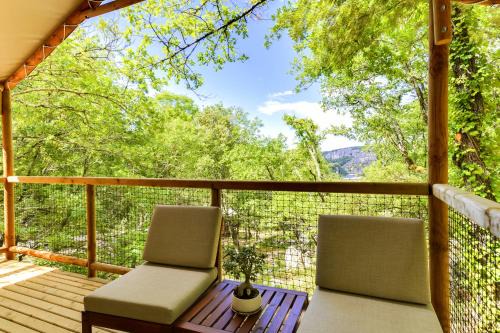 Balazuc Casa | Cabanes Lodges Le Servière